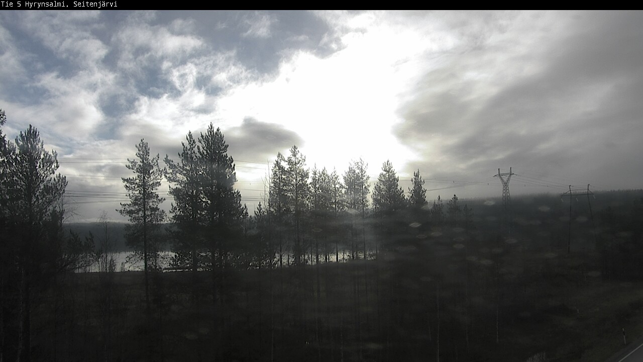 Kelikamerat Kuva Tie 5 Hyrynsalmi, Seitenjärvi, Hyrynsalmi, Kainuu