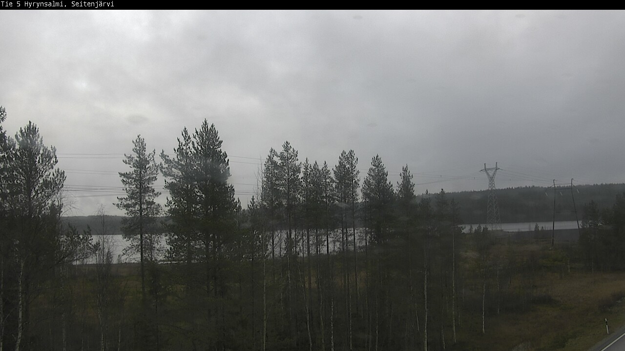 Kelikamerat Kuva Tie 5 Hyrynsalmi, Seitenjärvi, Hyrynsalmi, Kainuu