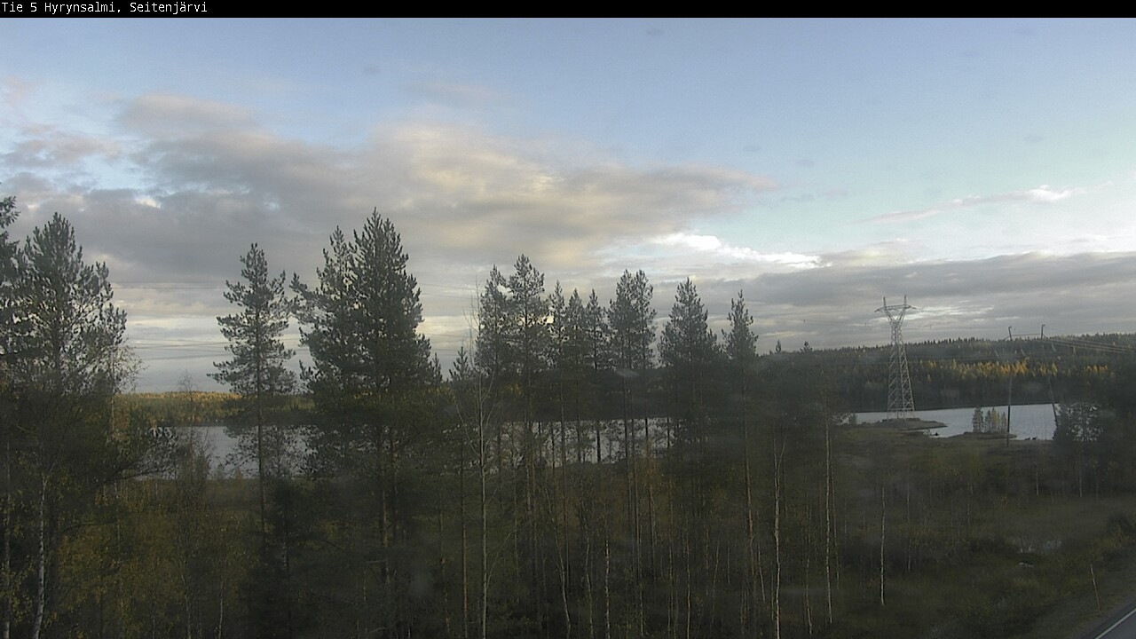 Kelikamerat Kuva Tie 5 Hyrynsalmi, Seitenjärvi, Hyrynsalmi, Kainuu