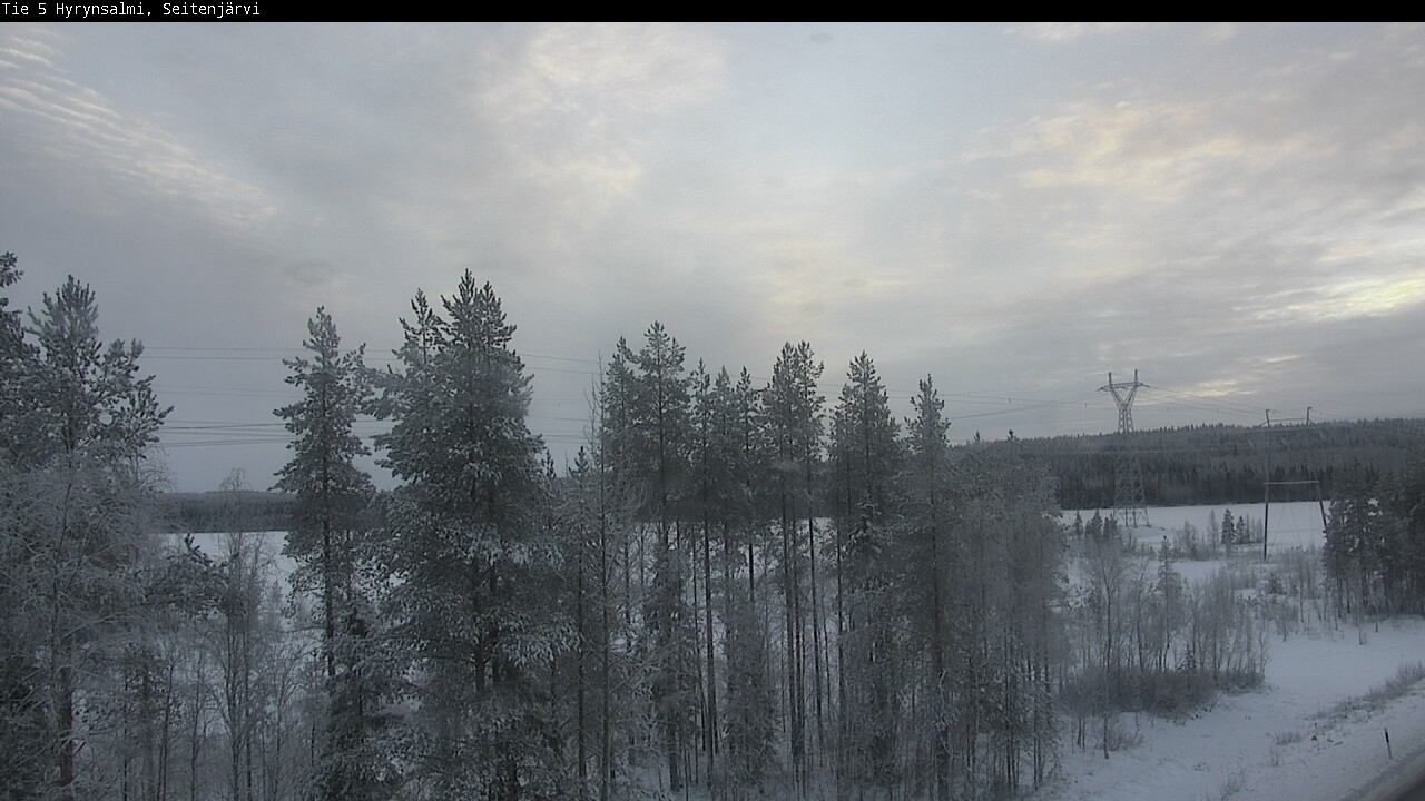 Kelikamerat Kuva Tie 5 Hyrynsalmi, Seitenjärvi, Hyrynsalmi, Kainuu