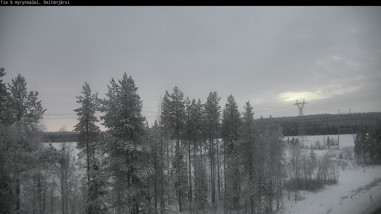 Kelikamerat Kuva Tie 5 Hyrynsalmi, Seitenjärvi, Hyrynsalmi, Kainuu