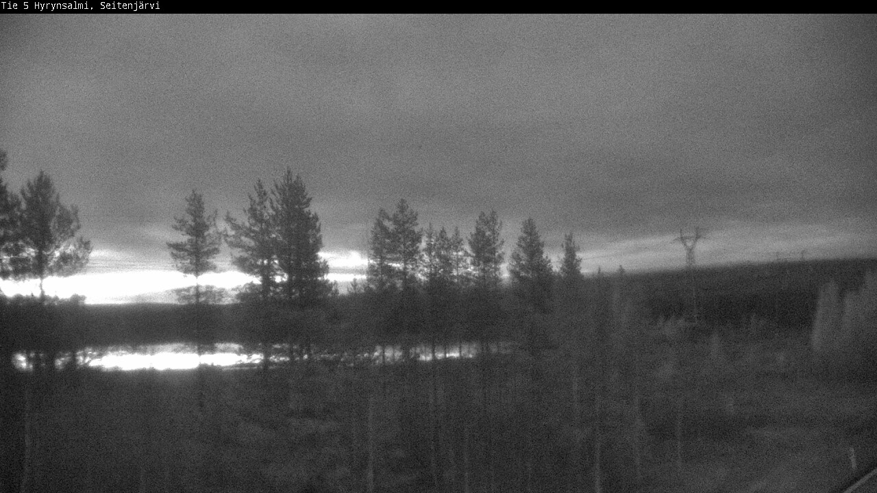 Kelikamerat Kuva Tie 5 Hyrynsalmi, Seitenjärvi, Hyrynsalmi, Kainuu