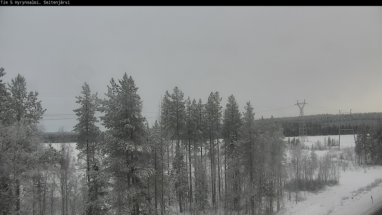 Kelikamerat Kuva Tie 5 Hyrynsalmi, Seitenjärvi, Hyrynsalmi, Kainuu