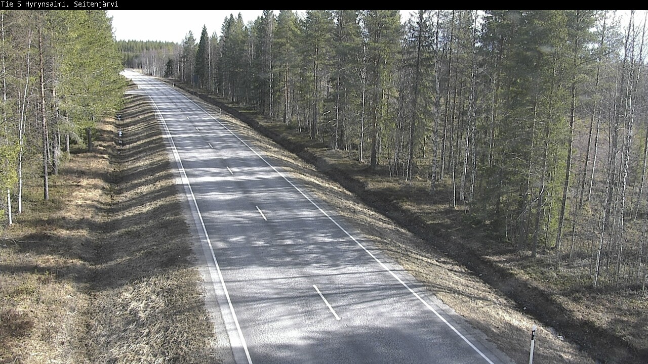 Kelikamerat Kuva Tie 5 Hyrynsalmi, Seitenjärvi, Hyrynsalmi, Kainuu