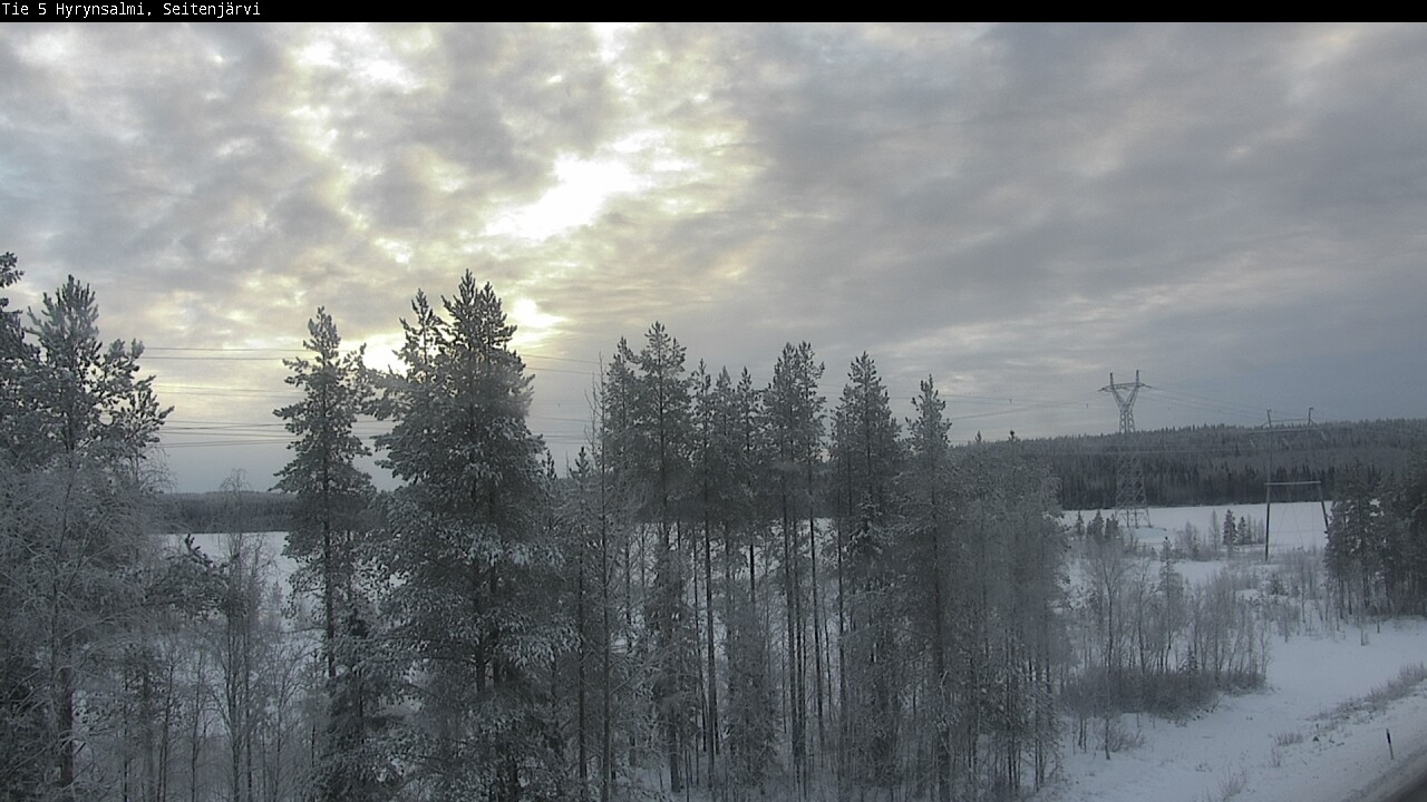 Kelikamerat Kuva Tie 5 Hyrynsalmi, Seitenjärvi, Hyrynsalmi, Kainuu