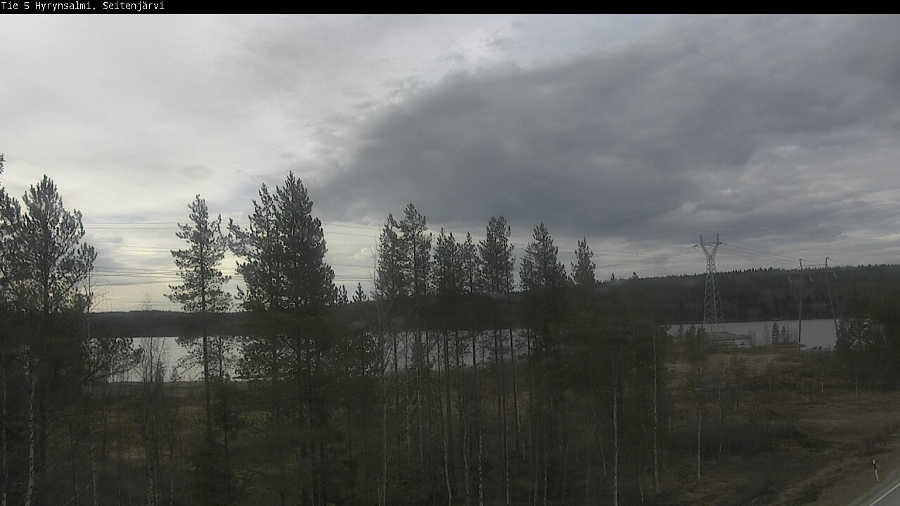 Kelikamerat Kuva Tie 5 Hyrynsalmi, Seitenjärvi, Hyrynsalmi, Kainuu