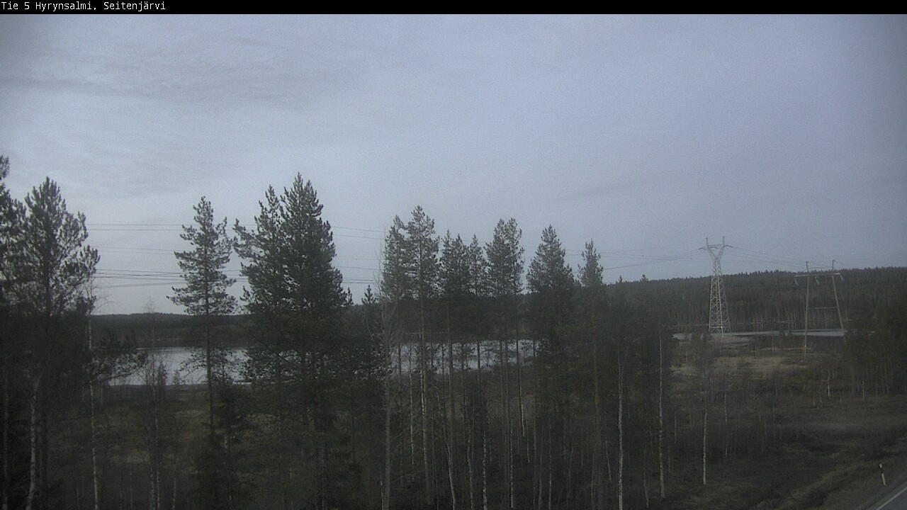 Kelikamerat Kuva Tie 5 Hyrynsalmi, Seitenjärvi, Hyrynsalmi, Kainuu