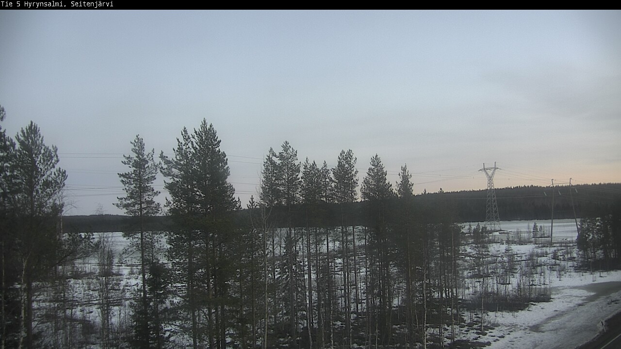 Kelikamerat Kuva Tie 5 Hyrynsalmi, Seitenjärvi, Hyrynsalmi, Kainuu