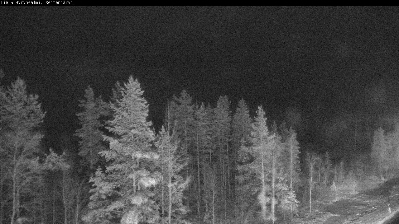 Kelikamerat Kuva Tie 5 Hyrynsalmi, Seitenjärvi, Hyrynsalmi, Kainuu