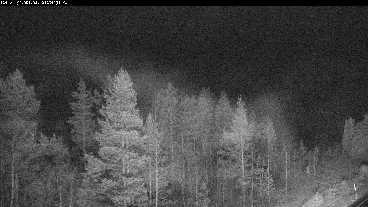 Kelikamerat Kuva Tie 5 Hyrynsalmi, Seitenjärvi, Hyrynsalmi, Kainuu