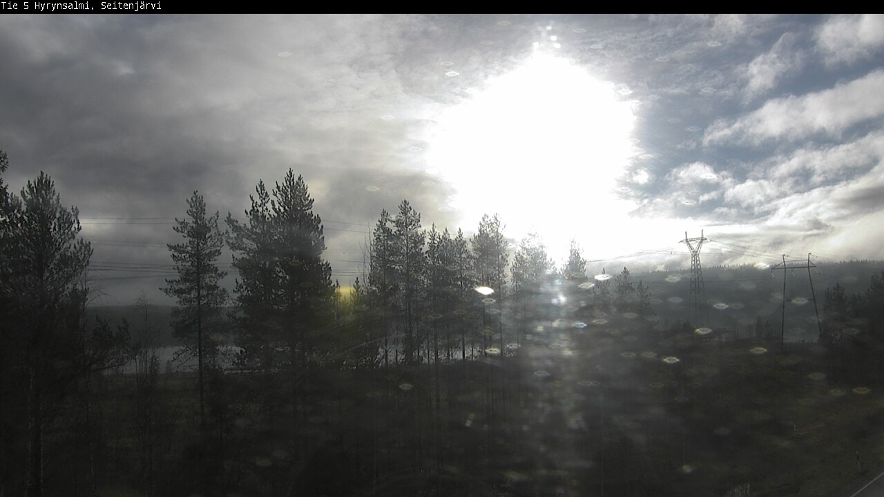 Kelikamerat Kuva Tie 5 Hyrynsalmi, Seitenjärvi, Hyrynsalmi, Kainuu