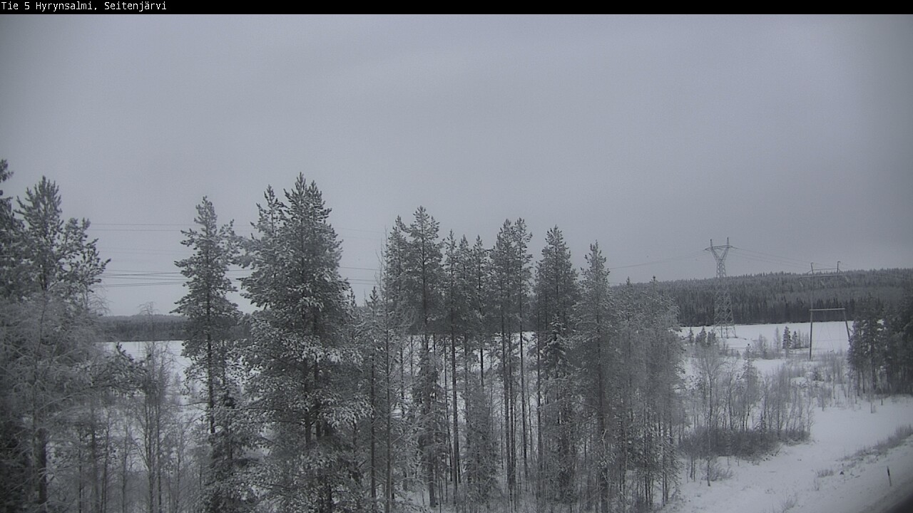 Kelikamerat Kuva Tie 5 Hyrynsalmi, Seitenjärvi, Hyrynsalmi, Kainuu