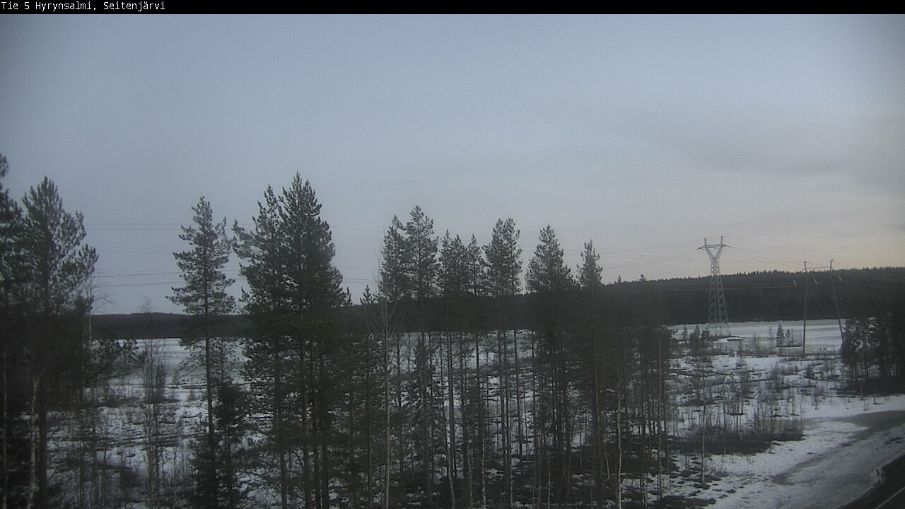 Kelikamerat Kuva Tie 5 Hyrynsalmi, Seitenjärvi, Hyrynsalmi, Kainuu