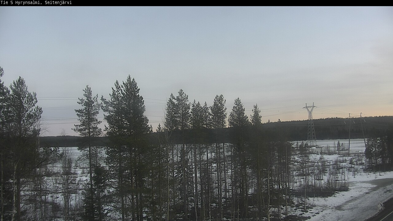 Kelikamerat Kuva Tie 5 Hyrynsalmi, Seitenjärvi, Hyrynsalmi, Kainuu