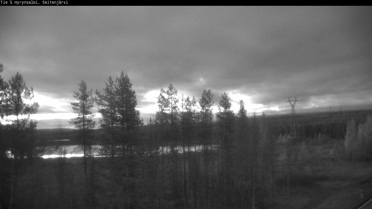 Kelikamerat Kuva Tie 5 Hyrynsalmi, Seitenjärvi, Hyrynsalmi, Kainuu