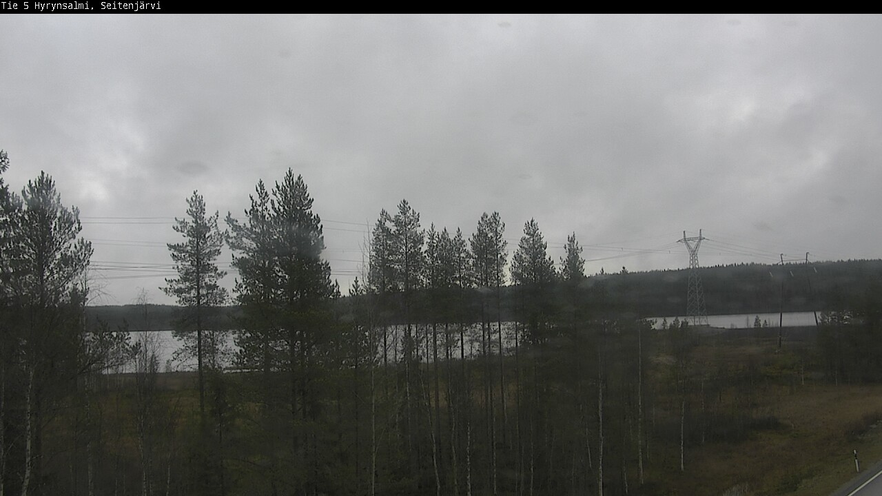 Kelikamerat Kuva Tie 5 Hyrynsalmi, Seitenjärvi, Hyrynsalmi, Kainuu