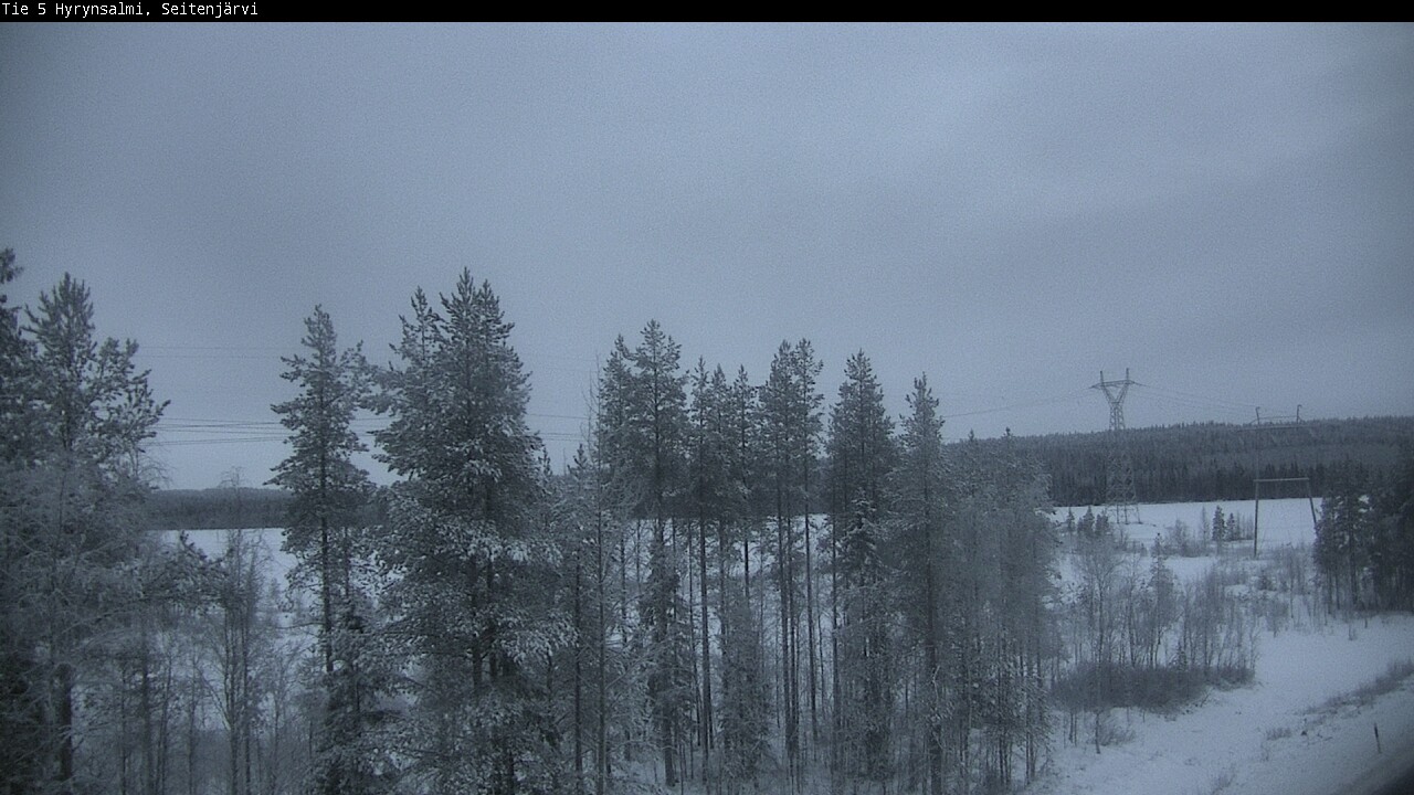 Kelikamerat Kuva Tie 5 Hyrynsalmi, Seitenjärvi, Hyrynsalmi, Kainuu