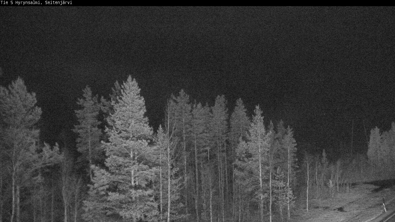 Kelikamerat Kuva Tie 5 Hyrynsalmi, Seitenjärvi, Hyrynsalmi, Kainuu