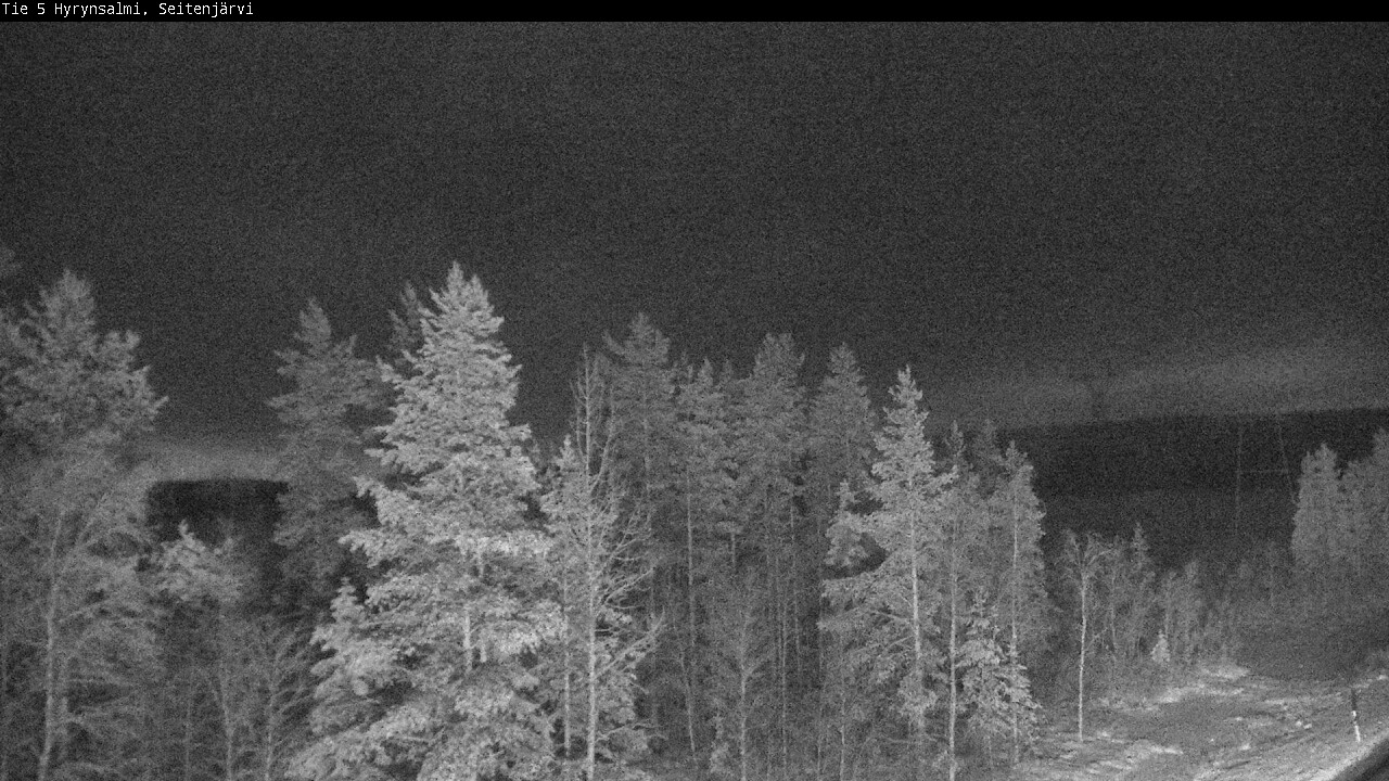 Kelikamerat Kuva Tie 5 Hyrynsalmi, Seitenjärvi, Hyrynsalmi, Kainuu