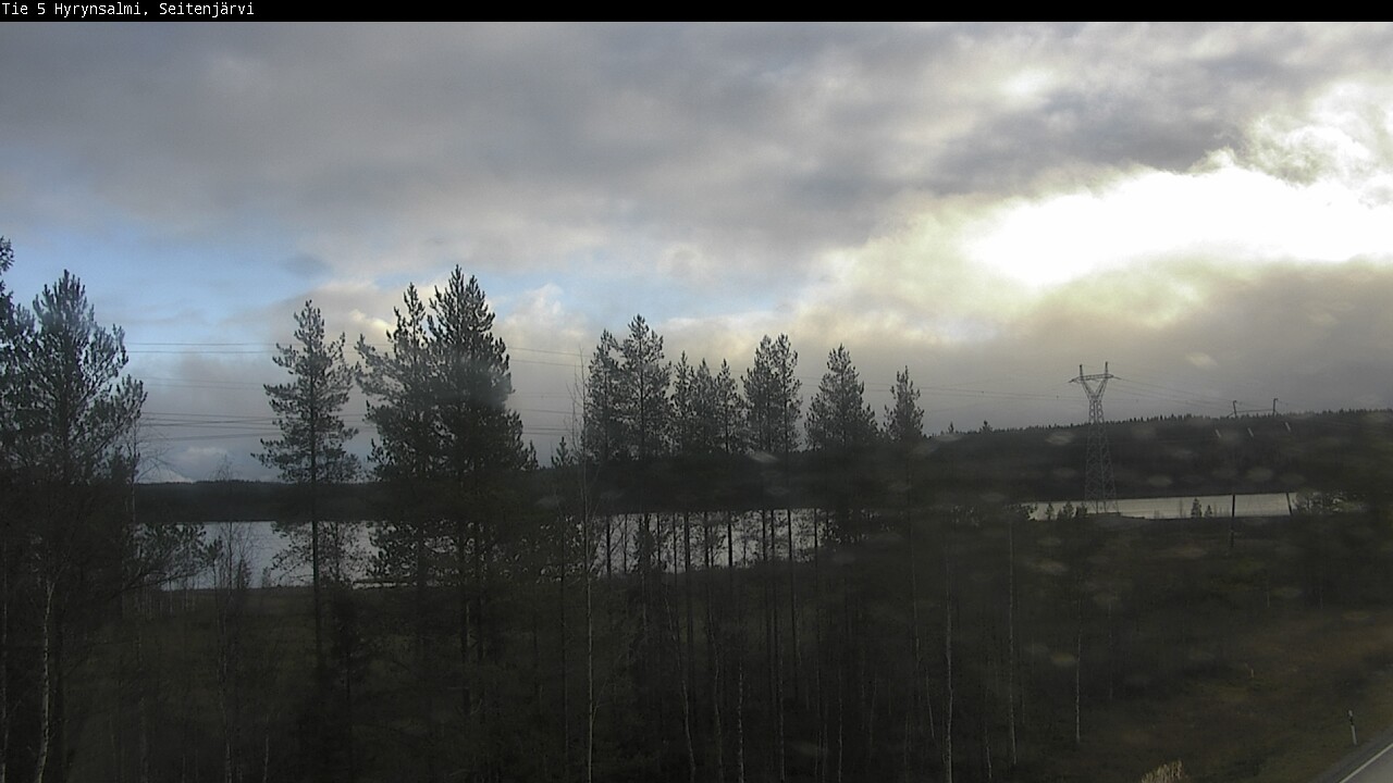 Kelikamerat Kuva Tie 5 Hyrynsalmi, Seitenjärvi, Hyrynsalmi, Kainuu