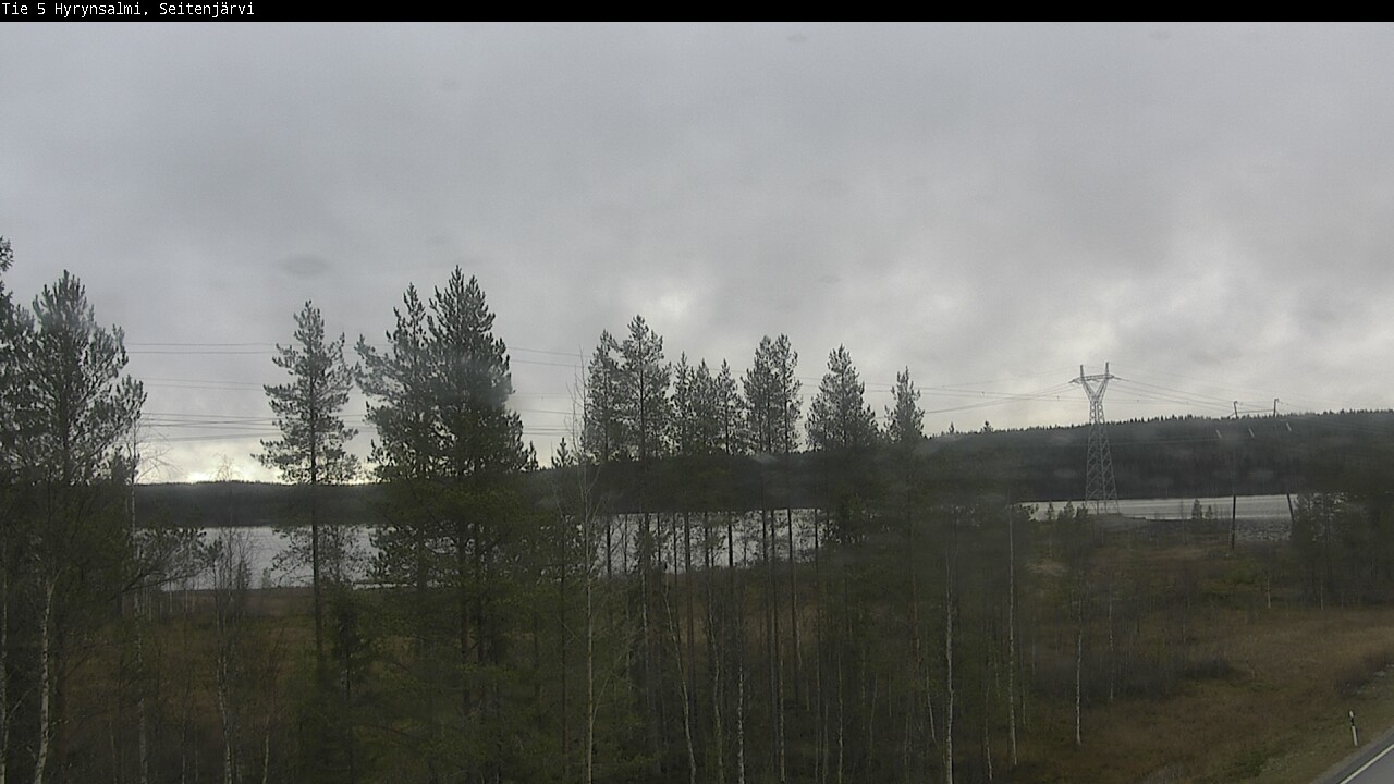 Kelikamerat Kuva Tie 5 Hyrynsalmi, Seitenjärvi, Hyrynsalmi, Kainuu