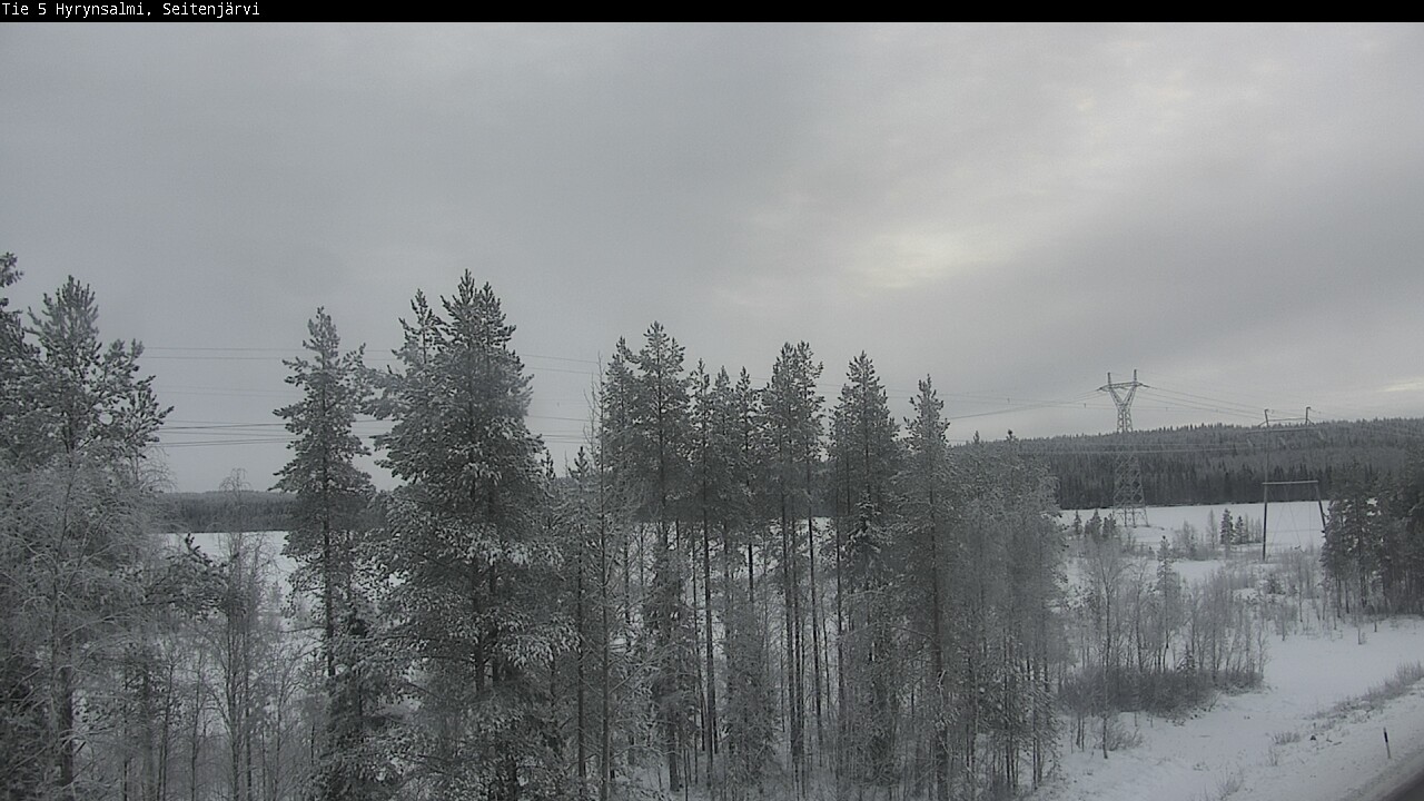 Kelikamerat Kuva Tie 5 Hyrynsalmi, Seitenjärvi, Hyrynsalmi, Kainuu