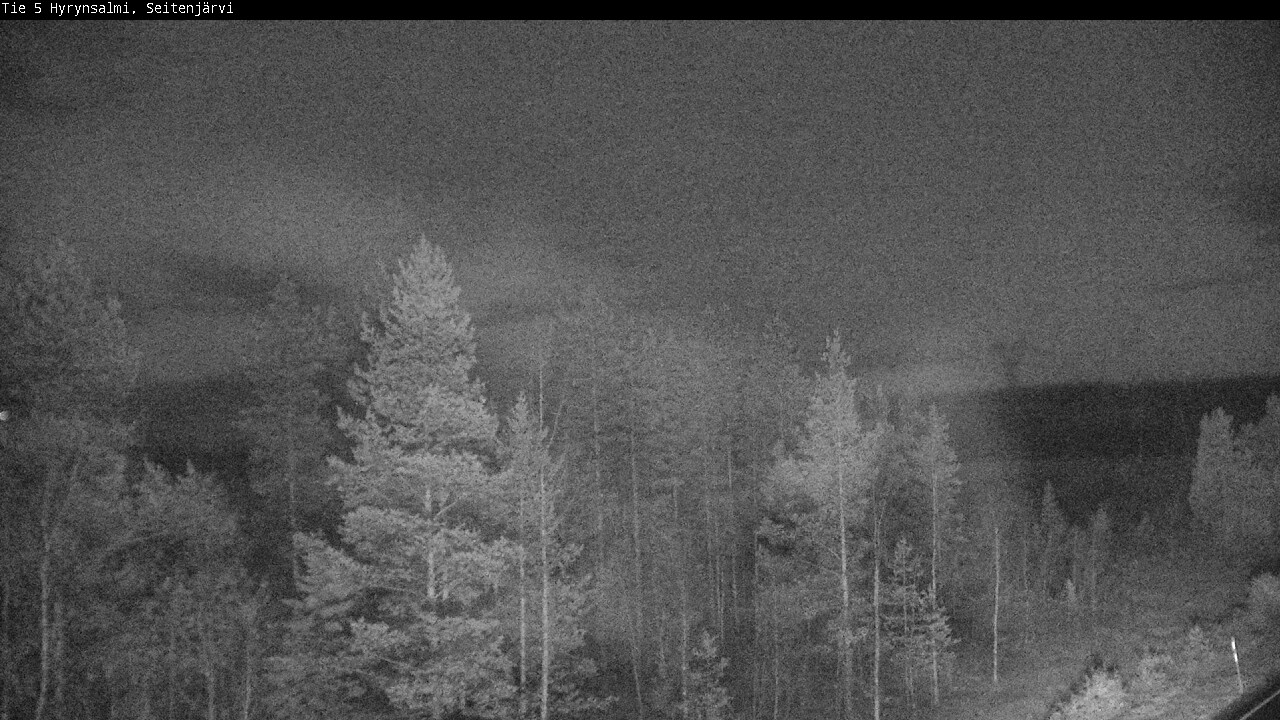 Kelikamerat Kuva Tie 5 Hyrynsalmi, Seitenjärvi, Hyrynsalmi, Kainuu