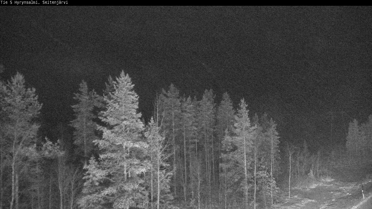 Kelikamerat Kuva Tie 5 Hyrynsalmi, Seitenjärvi, Hyrynsalmi, Kainuu