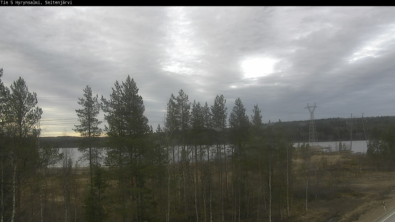 Kelikamerat Kuva Tie 5 Hyrynsalmi, Seitenjärvi, Hyrynsalmi, Kainuu