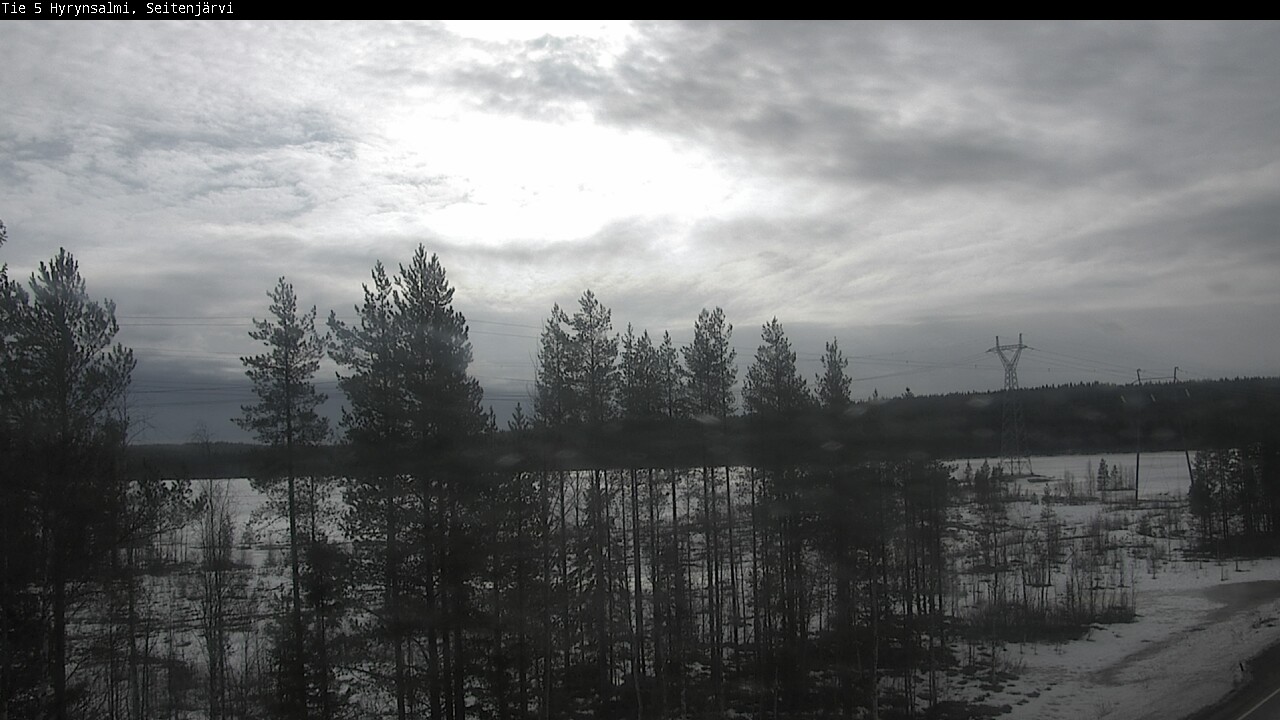 Kelikamerat Kuva Tie 5 Hyrynsalmi, Seitenjärvi, Hyrynsalmi, Kainuu