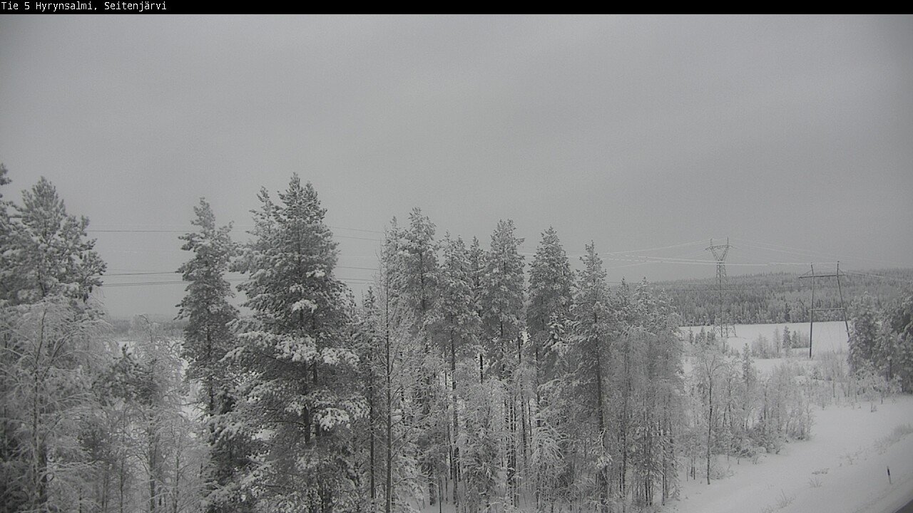 Kelikamerat Kuva Tie 5 Hyrynsalmi, Seitenjärvi, Hyrynsalmi, Kainuu