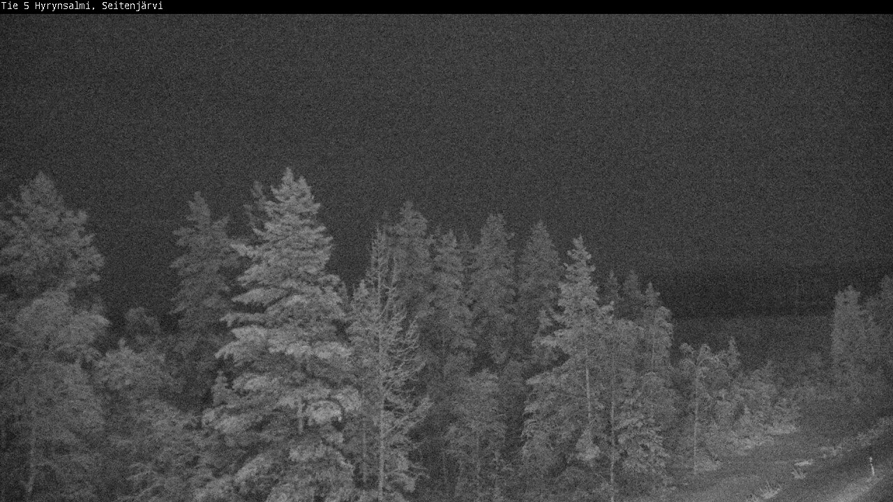 Kelikamerat Kuva Tie 5 Hyrynsalmi, Seitenjärvi, Hyrynsalmi, Kainuu