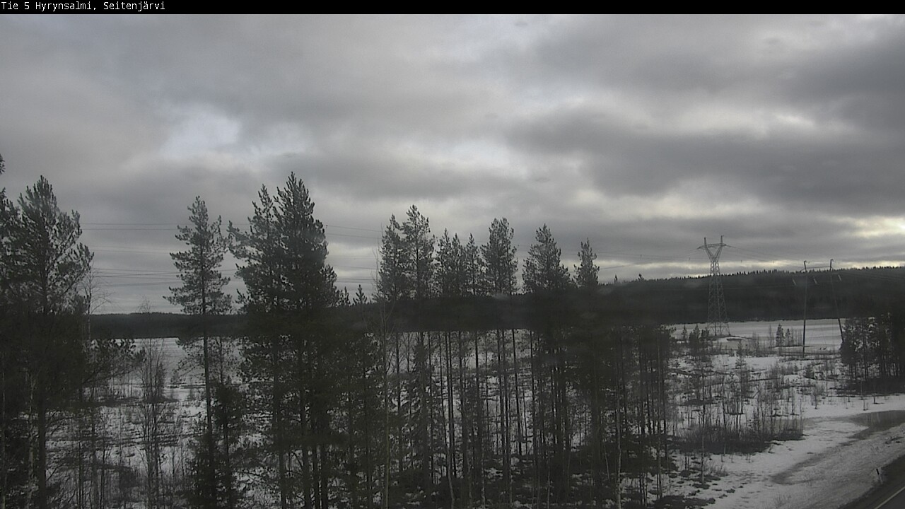 Kelikamerat Kuva Tie 5 Hyrynsalmi, Seitenjärvi, Hyrynsalmi, Kainuu