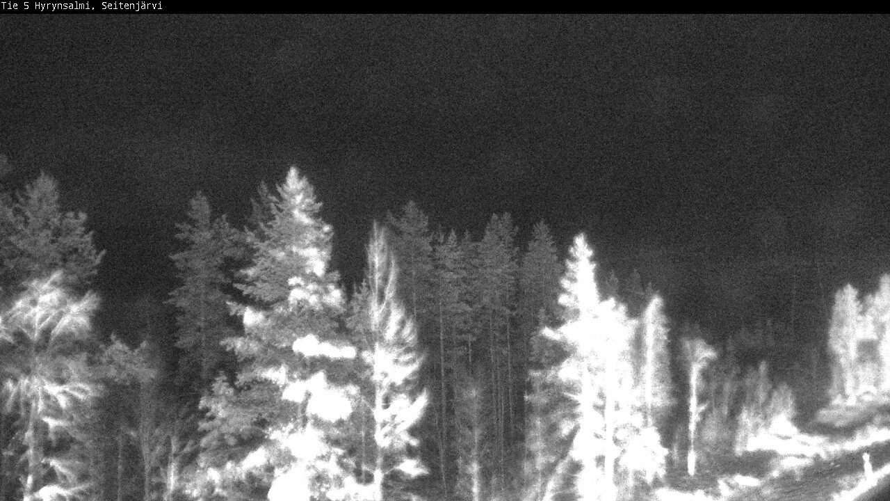 Kelikamerat Kuva Tie 5 Hyrynsalmi, Seitenjärvi, Hyrynsalmi, Kainuu