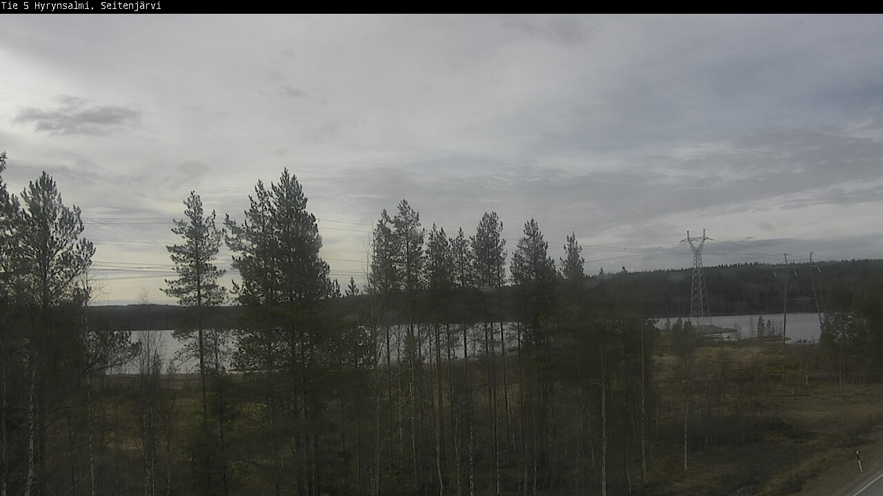 Kelikamerat Kuva Tie 5 Hyrynsalmi, Seitenjärvi, Hyrynsalmi, Kainuu