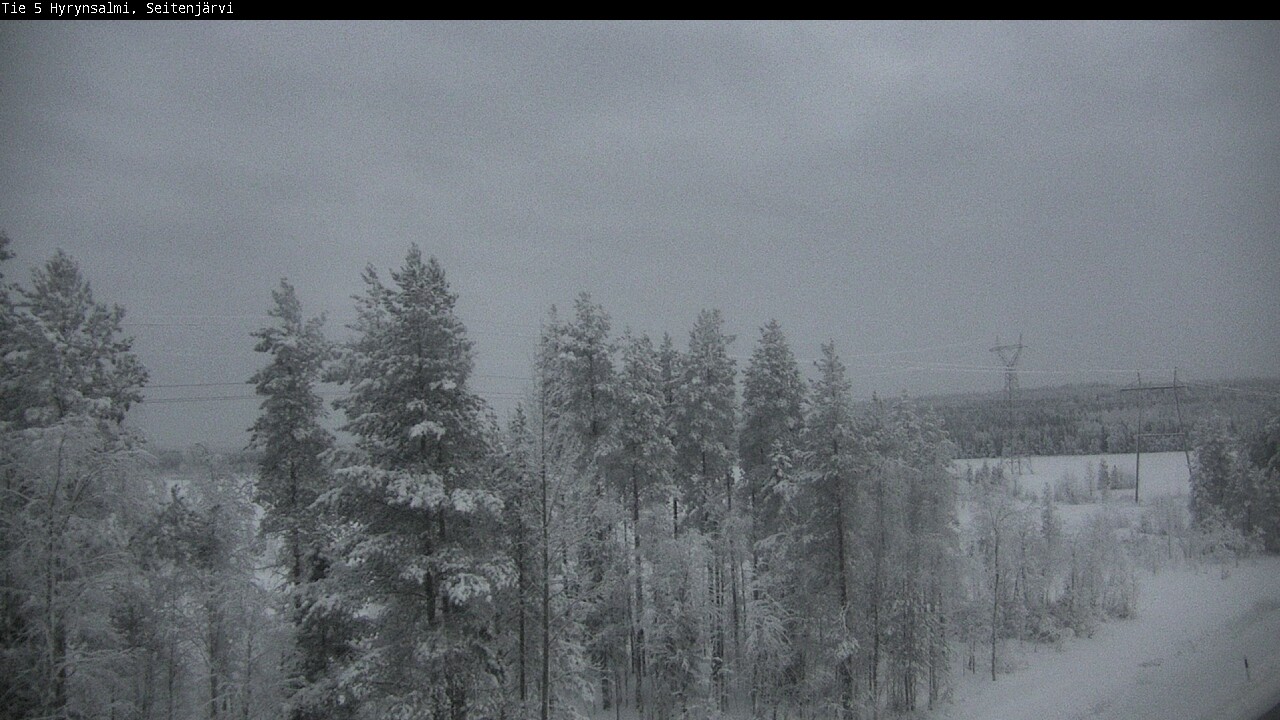 Kelikamerat Kuva Tie 5 Hyrynsalmi, Seitenjärvi, Hyrynsalmi, Kainuu