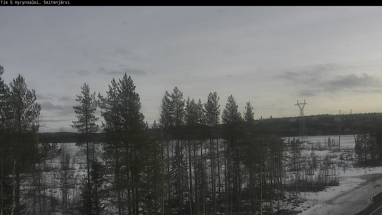 Kelikamerat Kuva Tie 5 Hyrynsalmi, Seitenjärvi, Hyrynsalmi, Kainuu