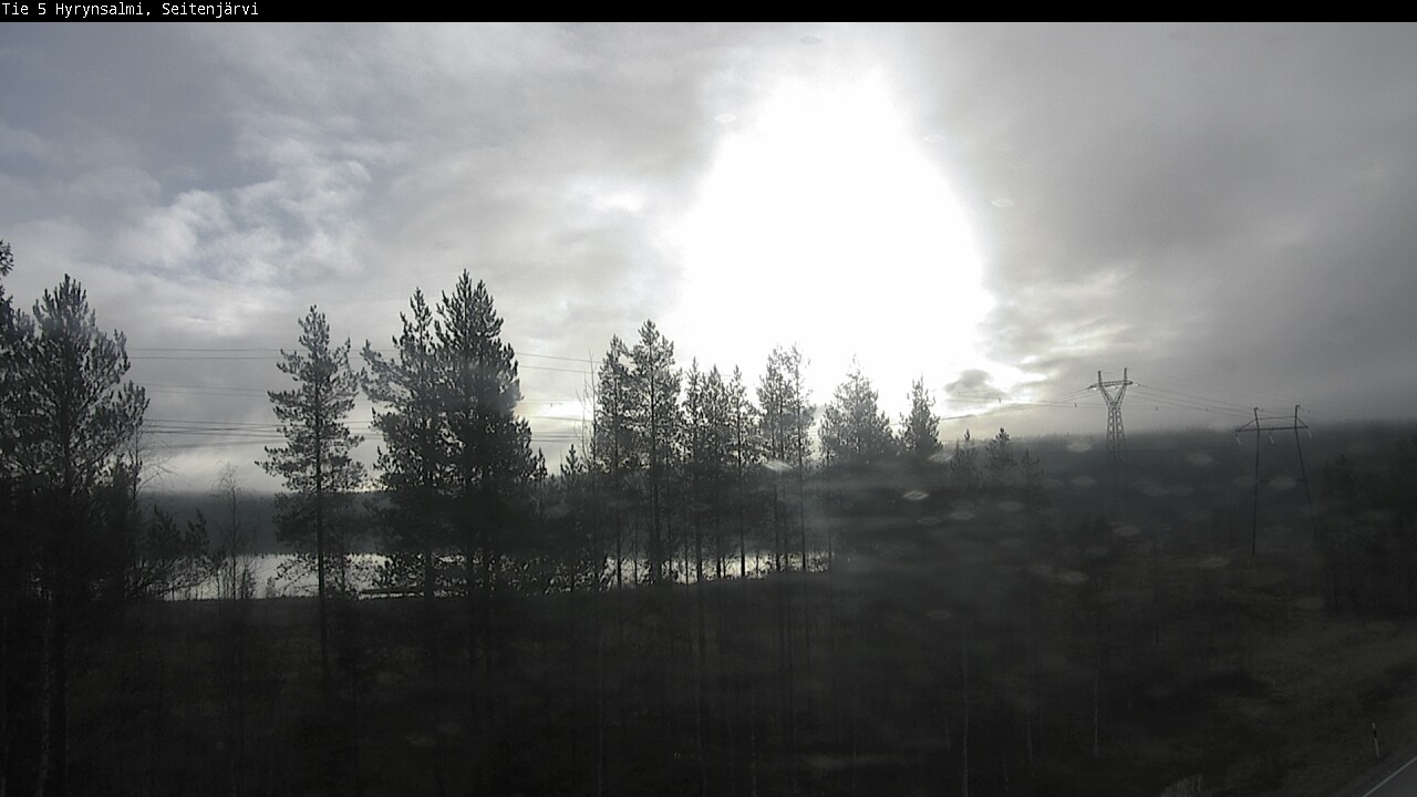 Kelikamerat Kuva Tie 5 Hyrynsalmi, Seitenjärvi, Hyrynsalmi, Kainuu