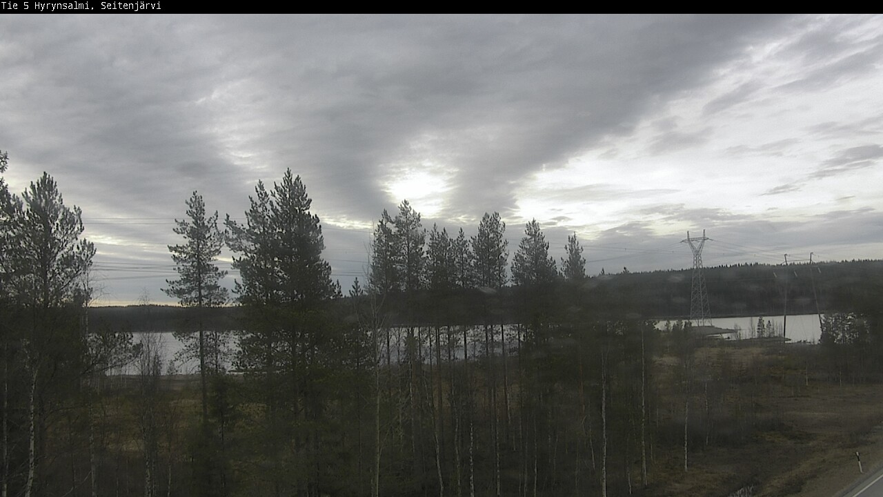 Kelikamerat Kuva Tie 5 Hyrynsalmi, Seitenjärvi, Hyrynsalmi, Kainuu