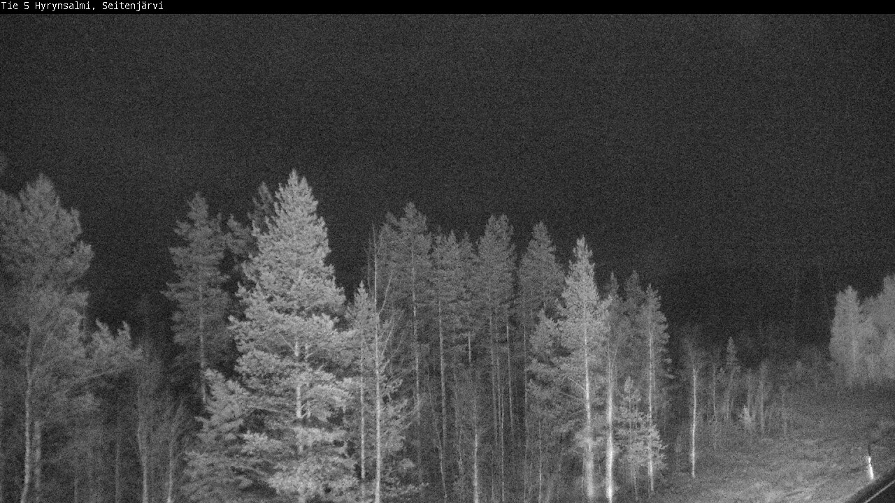 Kelikamerat Kuva Tie 5 Hyrynsalmi, Seitenjärvi, Hyrynsalmi, Kainuu