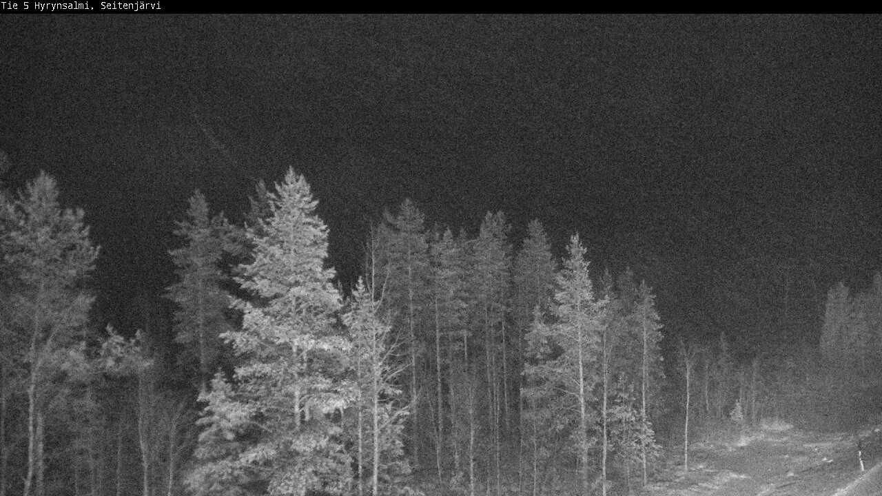 Kelikamerat Kuva Tie 5 Hyrynsalmi, Seitenjärvi, Hyrynsalmi, Kainuu