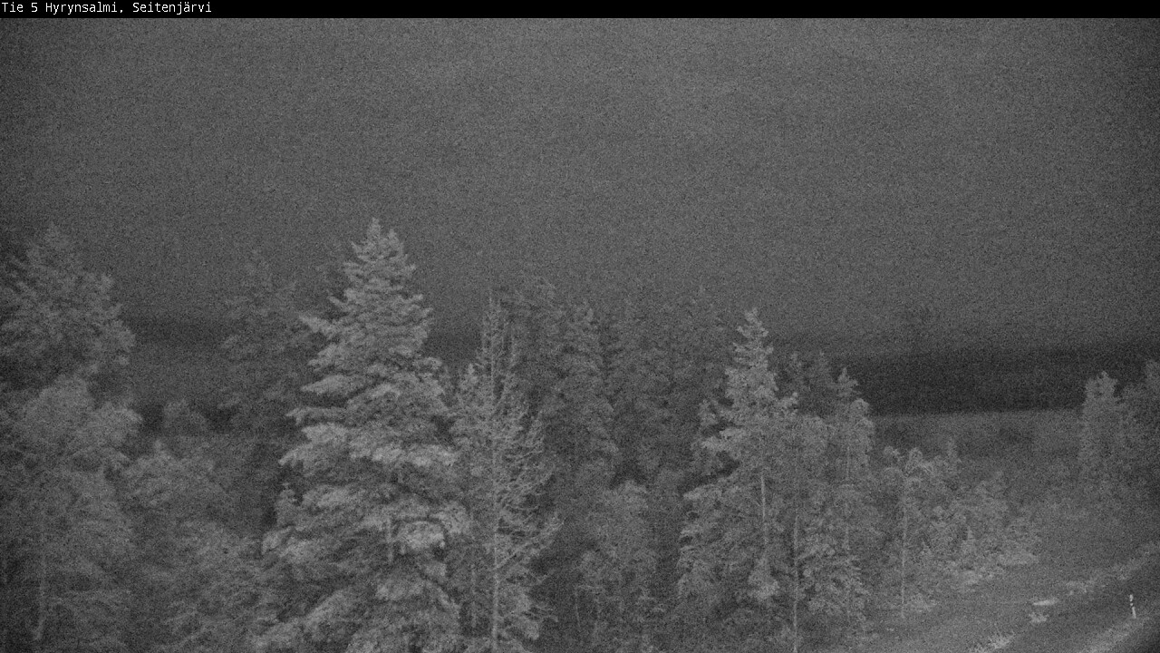 Kelikamerat Kuva Tie 5 Hyrynsalmi, Seitenjärvi, Hyrynsalmi, Kainuu