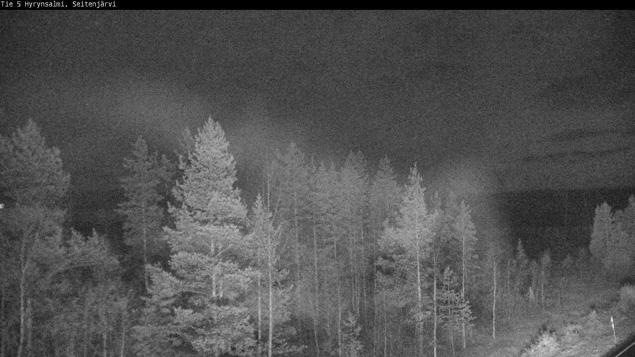 Kelikamerat Kuva Tie 5 Hyrynsalmi, Seitenjärvi, Hyrynsalmi, Kainuu