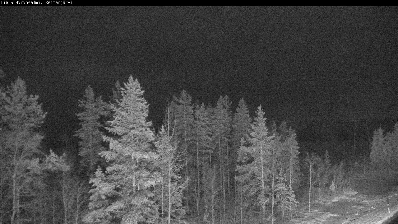 Kelikamerat Kuva Tie 5 Hyrynsalmi, Seitenjärvi, Hyrynsalmi, Kainuu