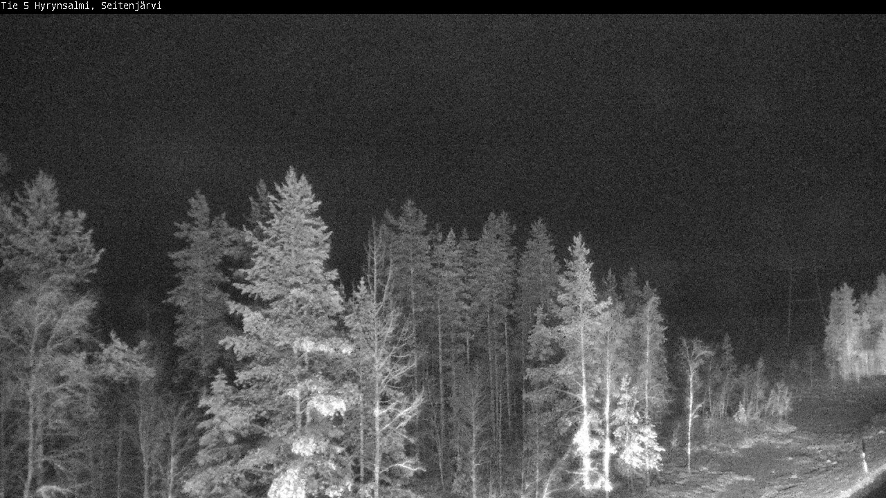 Kelikamerat Kuva Tie 5 Hyrynsalmi, Seitenjärvi, Hyrynsalmi, Kainuu