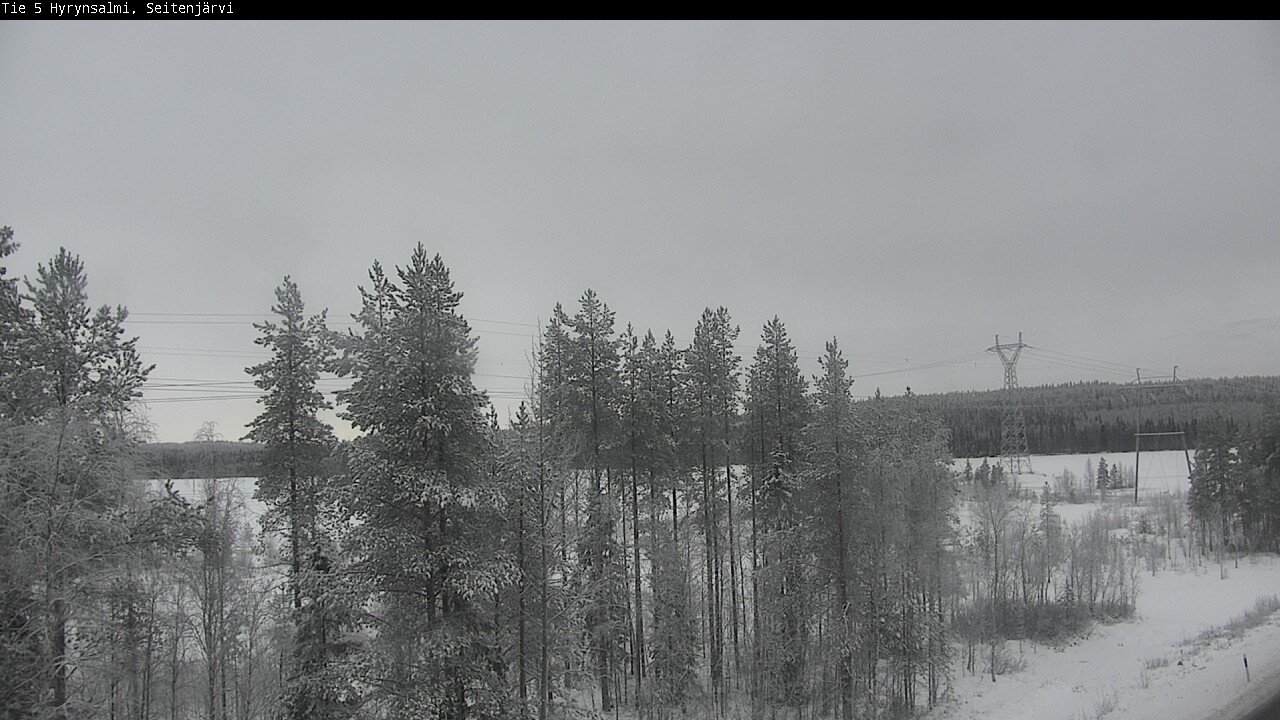 Kelikamerat Kuva Tie 5 Hyrynsalmi, Seitenjärvi, Hyrynsalmi, Kainuu