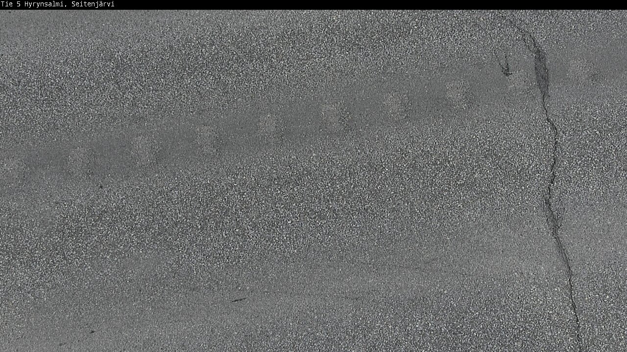 Weather Camera Image Väg 5 Hyrynsalmi, Seitenjärvi, Hyrynsalmi, Kainuu