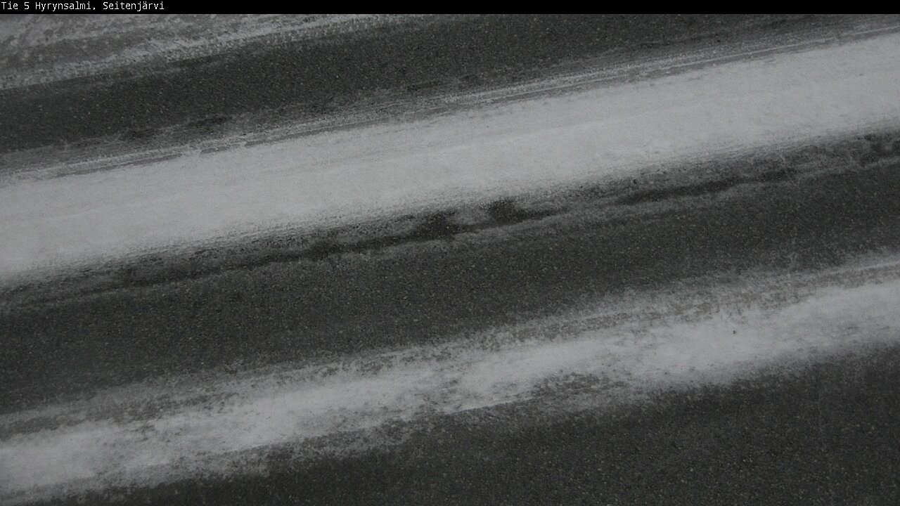 Weather Camera Image Road 5 Hyrynsalmi, Seitenjärvi, Hyrynsalmi, Kainuu