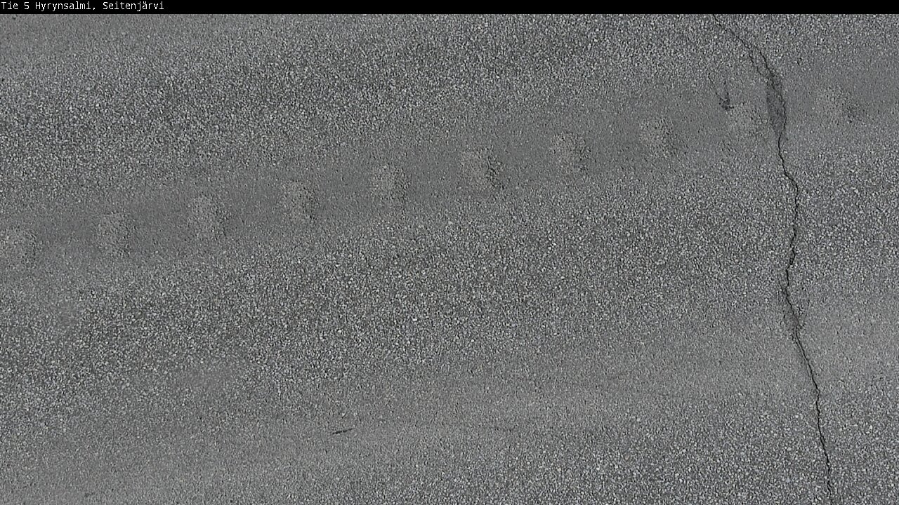 Weather Camera Image Väg 5 Hyrynsalmi, Seitenjärvi, Hyrynsalmi, Kainuu