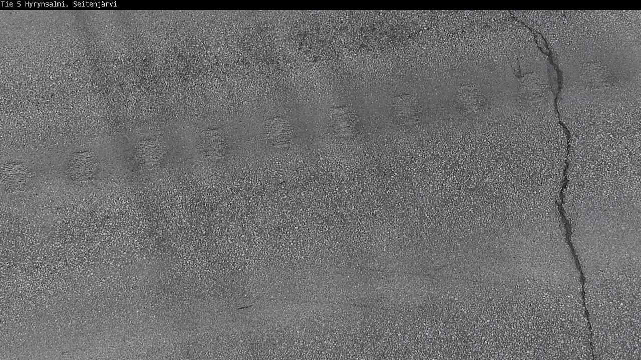 Weather Camera Image Väg 5 Hyrynsalmi, Seitenjärvi, Hyrynsalmi, Kainuu